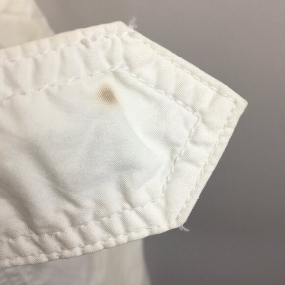 COMME CA ISM Ivory Belted 3/4-Long Sleeve Collared Button Dress - Picture 12 of 16